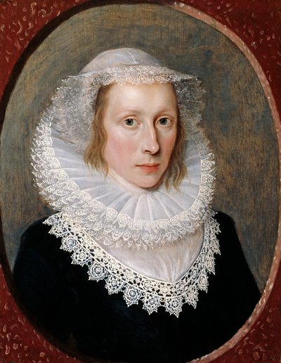 Porträt einer Dame, ca. 1620 von Cornelius Janssen van Ceulen